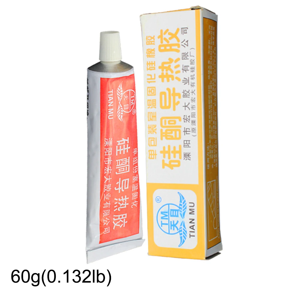 TIANMU Glue 705 Silicone Clear Sealing Glue and TM Silicone Heat Conduction Glue Grey or White Curing Silicone and Grease Heat