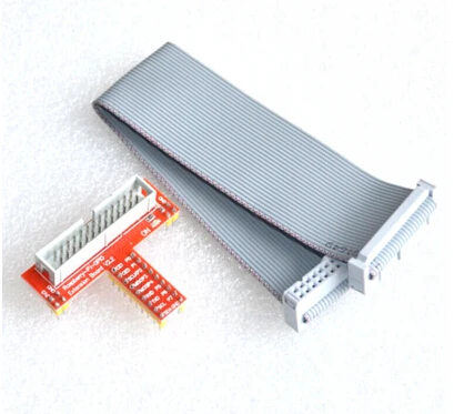 Raspberry PI GPIO Suite (GPIO Adapter Plate + 26PIN Extension line)