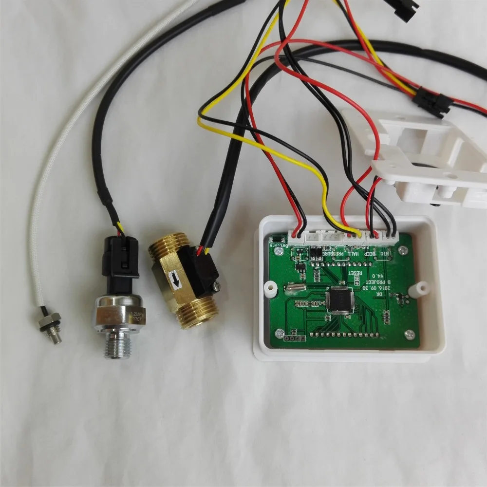 US211M Lite Digital Flow Meter 5V + pressure meter+ Temperature Meter+ flow sensor+pressure meter+temperature sensor