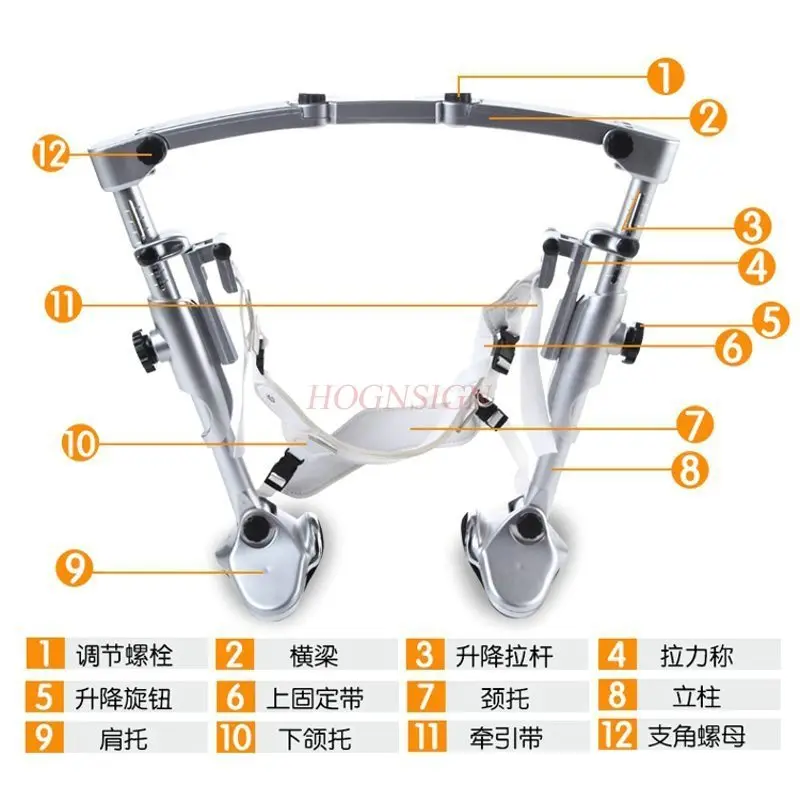 massage Cervical Traction Device Shoulder Home Massage Physiotherapy Portable Fixed Bracket Dragon Heading Instrument Neck