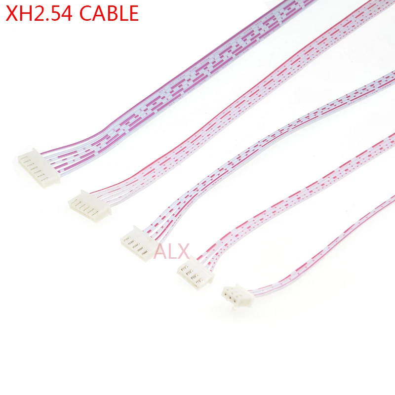 10PCS 20CM XH2.54 2/3/4/5/6/7/8/9/10 PIN connector plug with cable wire 2.54MM PITCH 2P/3P/4P/5P/6P/7P/8P/9P