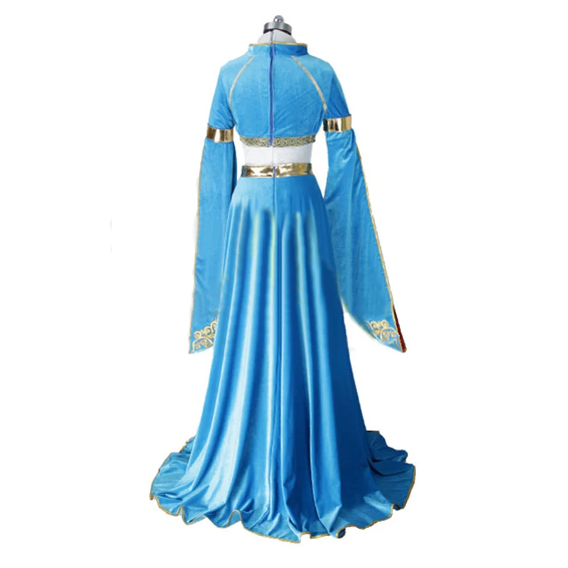 Breath of the Wild Princess cosplay costume with gloves 11