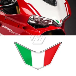 3D Resin Motorcycle Front Fairing Decals Italy Sticker Case for Ducati 959 969 1199 1299 PANIGALE V4 S R SUPERSPORT