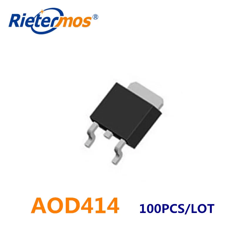 100 CHIẾC AOD414 D414 T0-252 SMD SẢN XUẤT TẠI TRUNG QUỐC