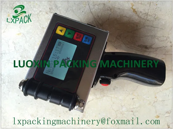 LX-PACK Lowest Factory Price Superior portable marking and coding equipment handheld coders industrial portable parts marking