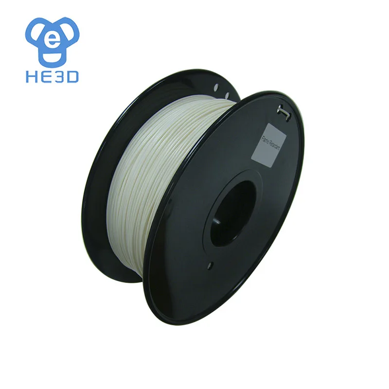 HE3D 3D Printer Filament Flame Retardant 0.8Kg 1.75mm 3D printing material  black and white color