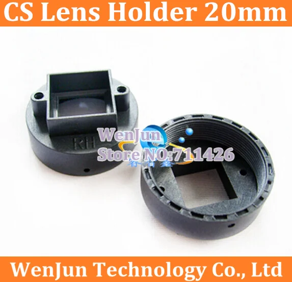 

Free Shipping CS 20mm interface lens holder Large lens mounting base CCD plate for cctv camera