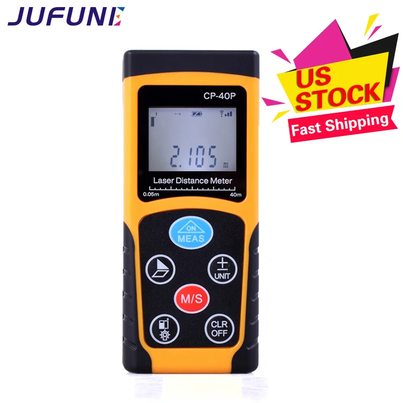 Jufune  CP-40P 40m Mini Laser Distance Meter Digital Tape Measurer