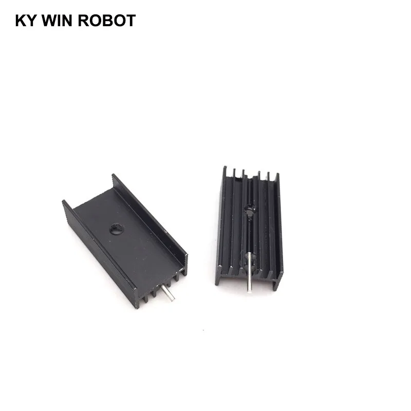 5 pcs Aluminium TO-220 Heatsink TO 220 Heat Sink Transistor Radiator TO220 Cooler Cooling 30*15*10MM With Pin