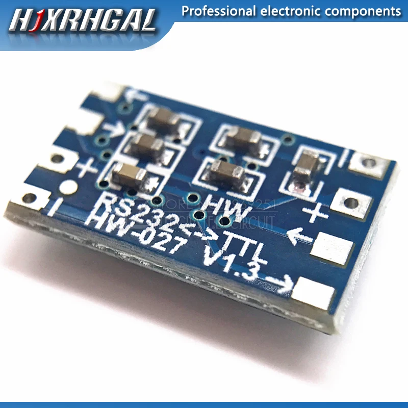 10pcs Mini RS232 MAX3232 Level to TTL Level Board 115200bps Converter Adaptor Module new hjxrhgal