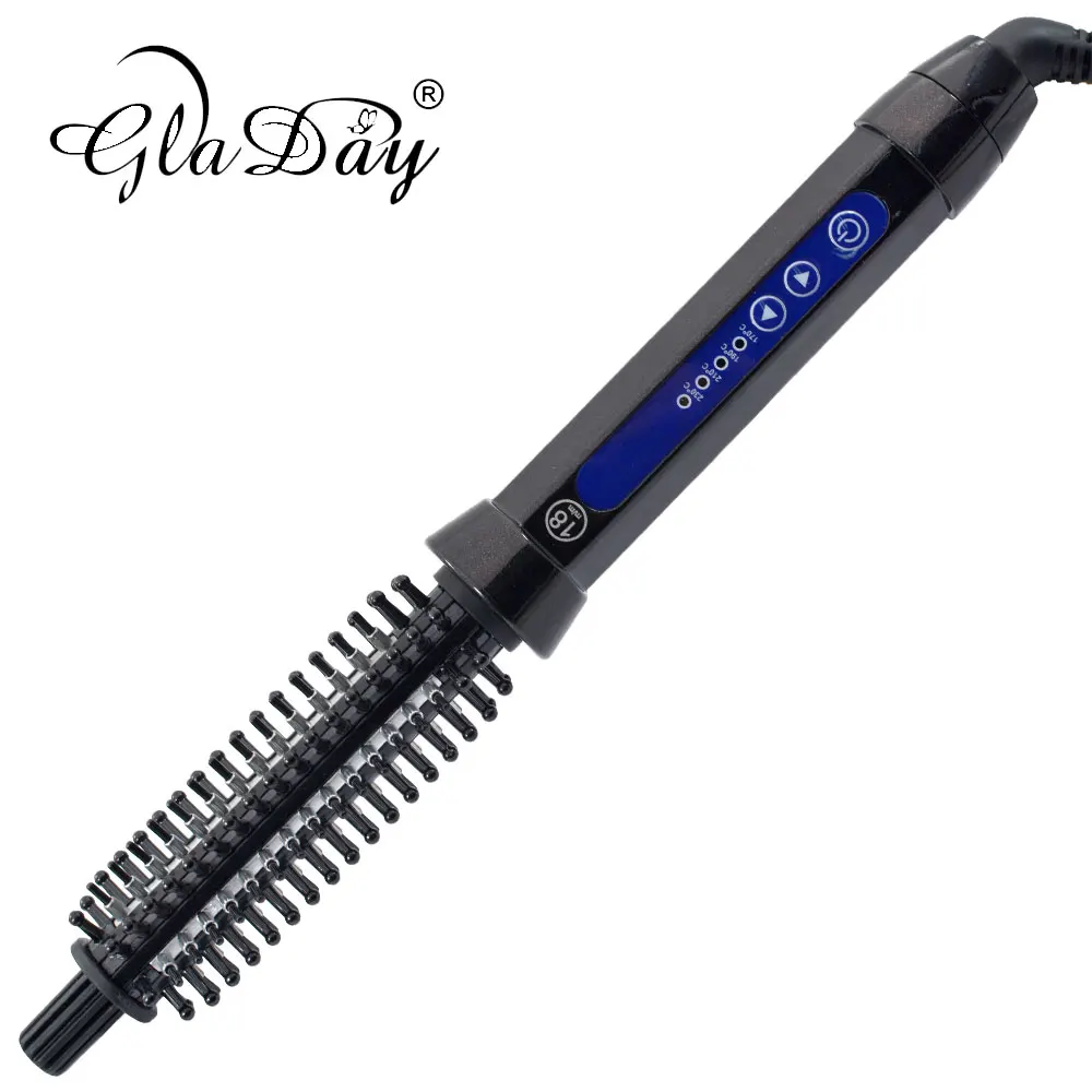 Ceramic Hair Brush Curler Electric Hair brush Comb Hair Curling Roller Hair Curling Iron