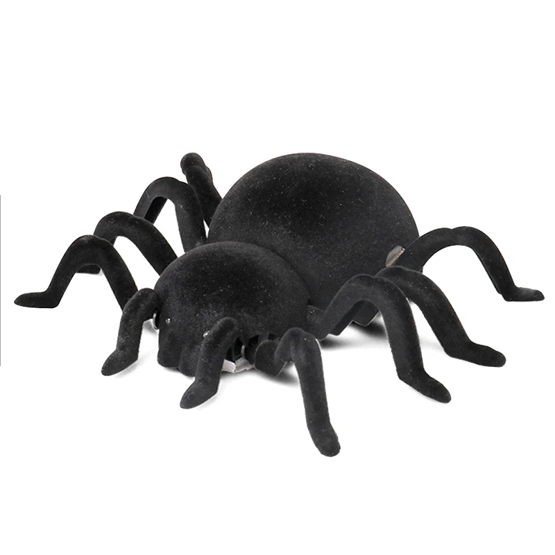 Roman Strange Horrible Toy Gesimuleerde afstandsbediening Spider met verlichting Landklimmen Prank Toy Interessant cadeau voor kinderen Jongen