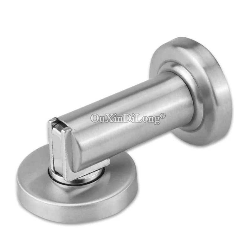 

High Quality 4PCS Stainless Steel Powerful Magnetic Door Stops Home Office Gate Door Doorstop Stopper Catch Holder