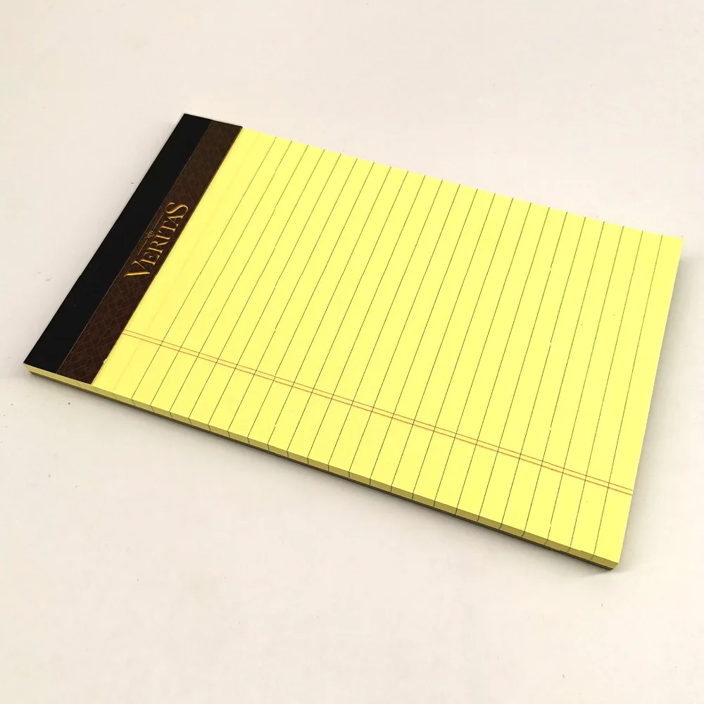 1pc Narrow Ruled 5 x 8-Inch Notebooks Writing Pads Legal Notebook Writing Papelaria Planner   (50 Sheets Per Pad)