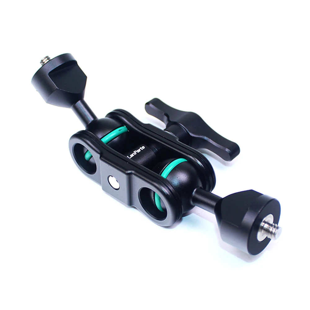 Lanparte Ultra Light Magic Arm with Double Ballhead of 1/4