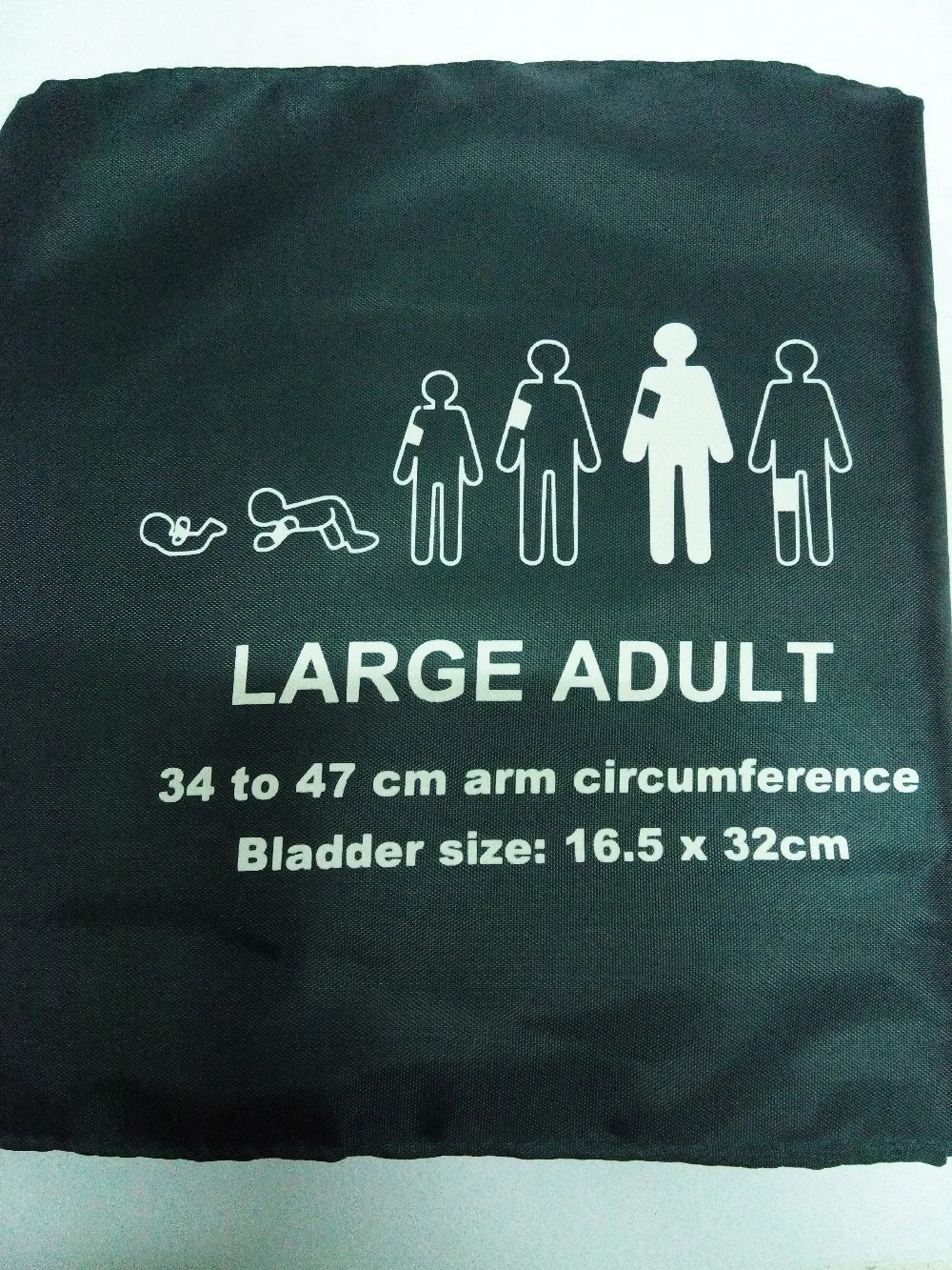 

Reusable Blood Pressure Cuffs,Large adult size ,two-tube, Limb cir.=34-47cm