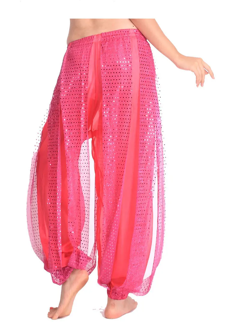 Egypt Bollywood 6 Colors Shining Belly Dancing Skirts Swing Skirt Belly Dance Costumes Professional India Tribal Bellydance Pant