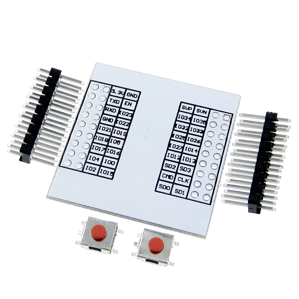 10Pcs ESP32 ESP32S Pinboard Convertor Module ESP-32 Adapter Board Support for ESP-32S Wireless WIFI Bluetooth Module