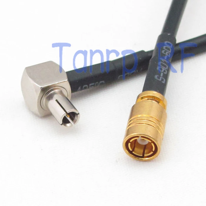 

10pcs 6in TS9 male right angle to SMB female jack RF connector adapter 15CM Pigtail coaxial jumper RG174 extension cord cable