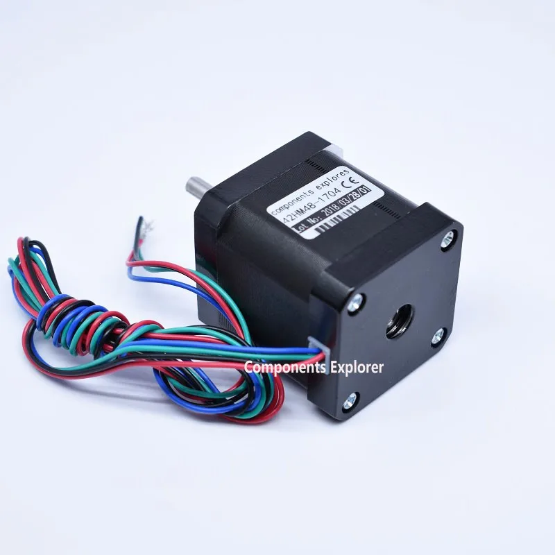 Promotion!!!Stepper Motor,Nema17 High Torque Stepper Motor,48mm length,0.9degree step angle 42HM48-1704