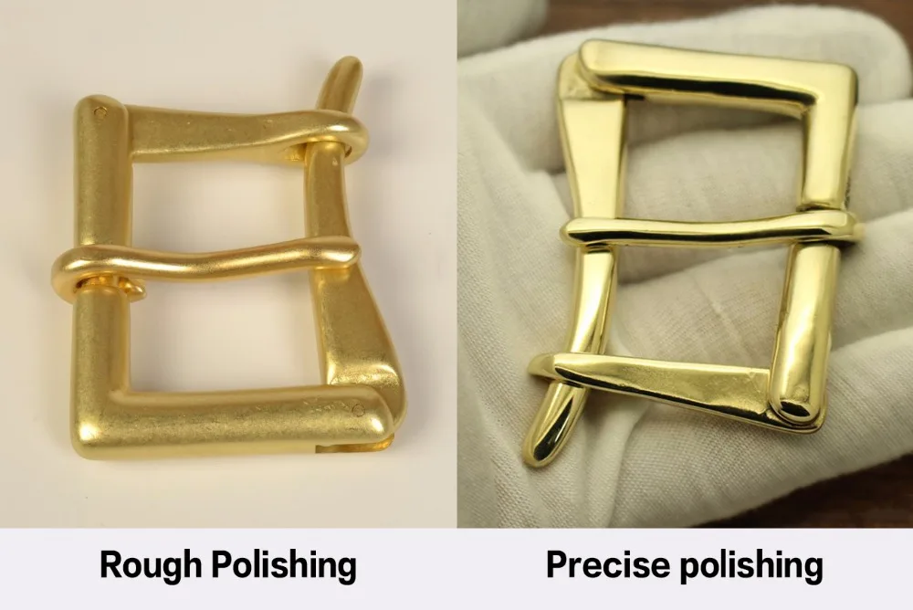 2pcs DIY Solid Brass Pin Buckle for Leather Belt 1 1/2\