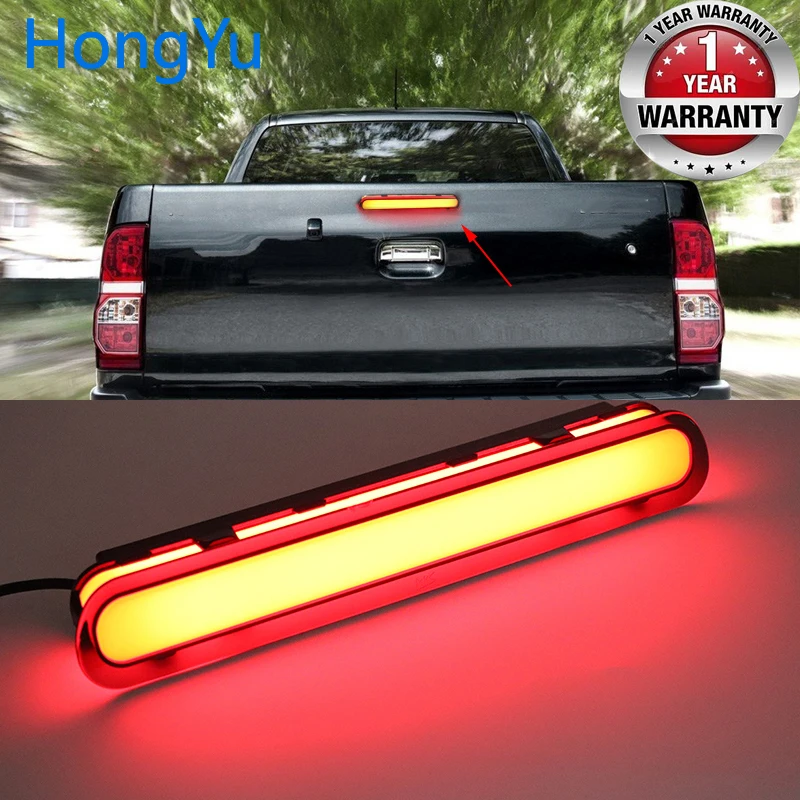 

for Toyota Hilux SR Vigo 2008 - 2014 Smoke Rear Tail Third Light center Lamp Strobe Brake Led Light