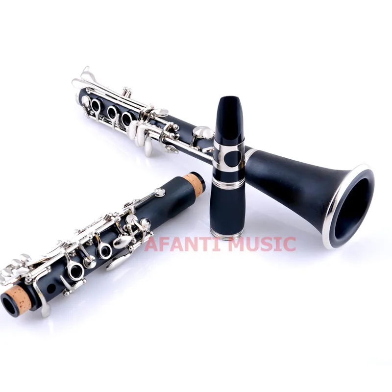 

Afanti Music Falling Tune B / Composite Wood / Nickel Plated Clarinet (CLA-101)