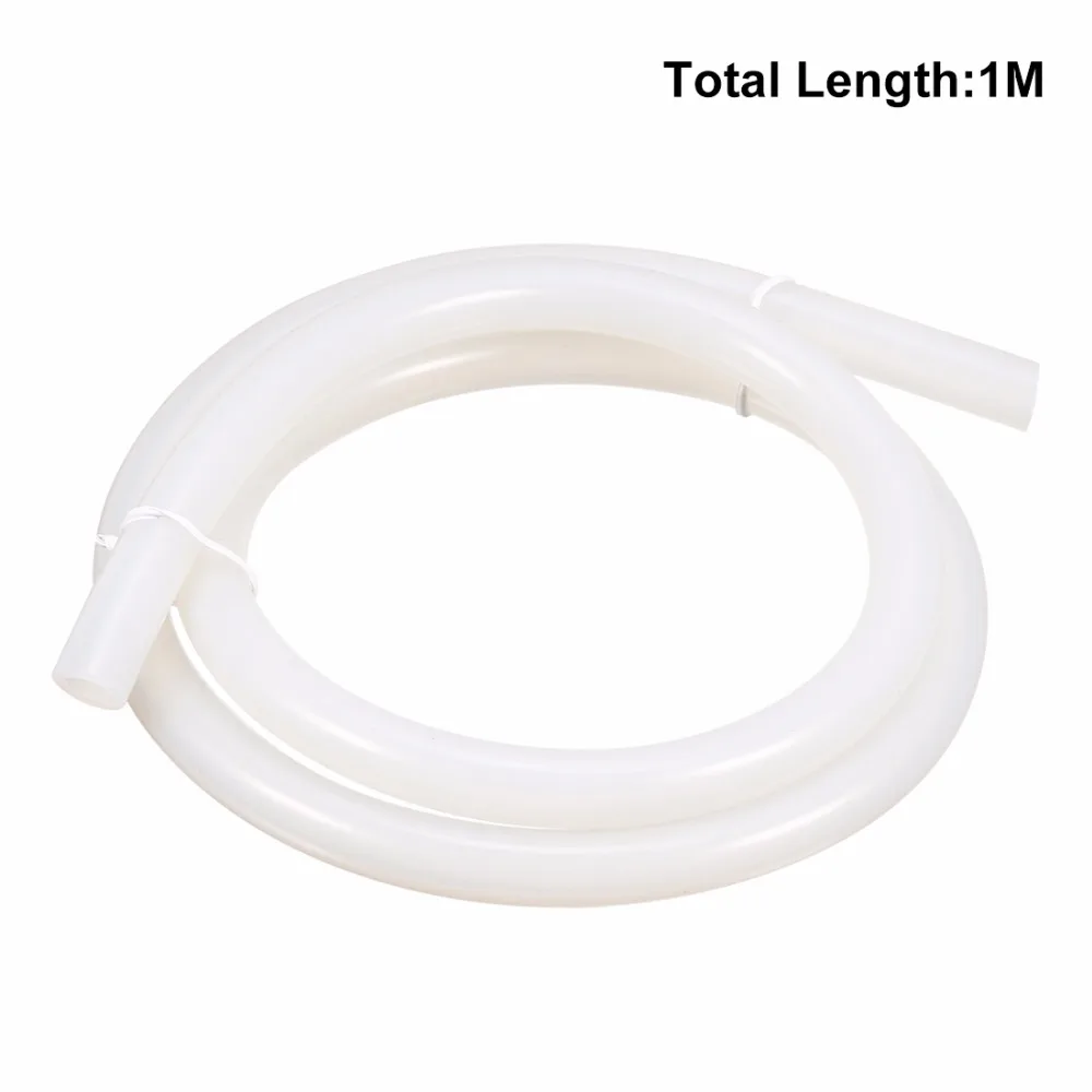 UXCELL Hot Sale 1M Long 6mm Inner Dia 10mm Outer Dia Peristaltic Pump Flexible Hose Silicone Tubing Tube Pipe