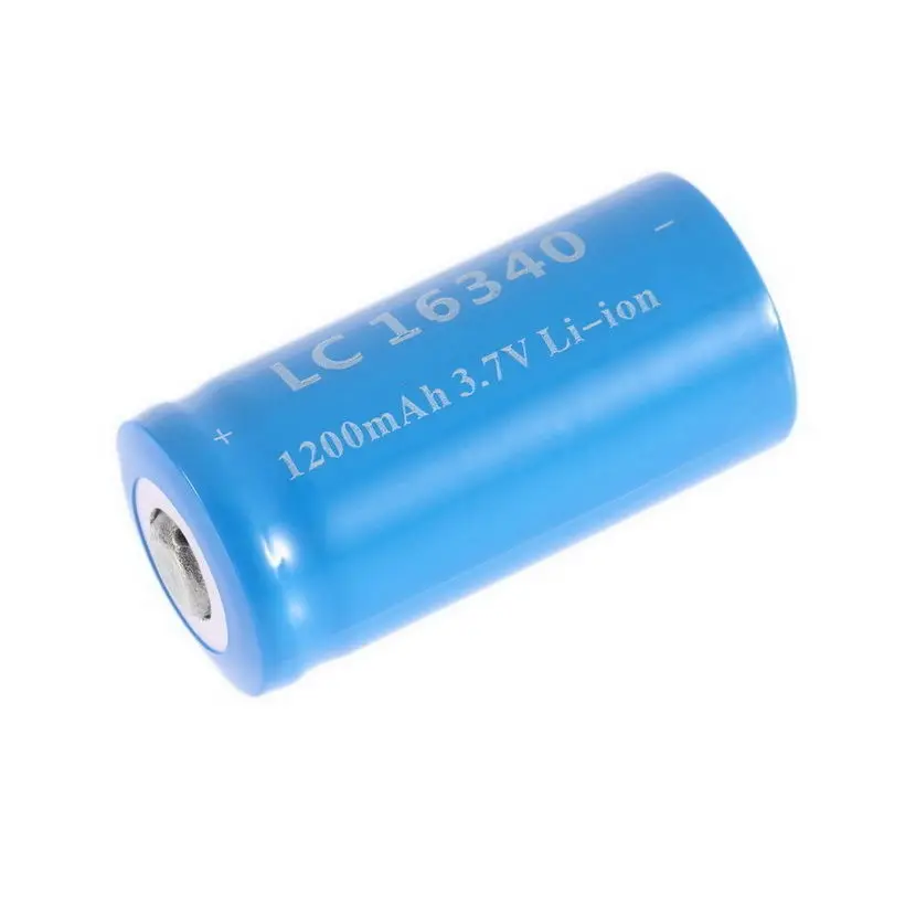 1-20 sztuk 16340 baterii 3.7V 1200mAh akumulatory litowo-jonowe LC16340 CR123A LR123A 16340 dla pióro laserowe LED latarki komórki