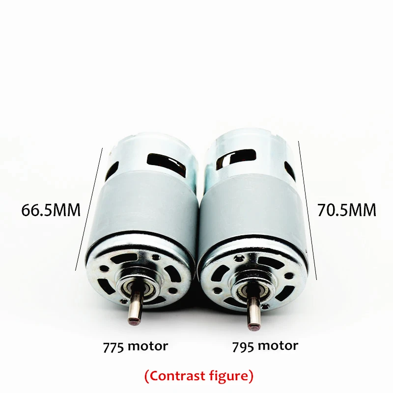 795 775 And 895 DC Motor 12V24V DUAL BALL Bearing High Speed Motor Electric Tools/Table Saw/Hand Saw/Drill/Lawn Mower/DIY Motor!