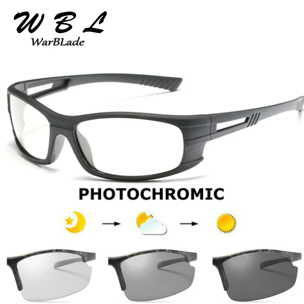 

Photochromic Sunglasses Men Polarized Driving Day Goggles Clout Sun Glasses Eyeglasses Male HD Discoloration Glasses Gafas WBL