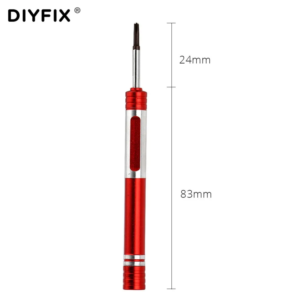 DIYFIX-مفك براغي فيليبس دقيق ، 2.5 مللي متر ، رأس صليب لهاتف iPhone ، لوحة منطق iPhone ، أداة إصلاح