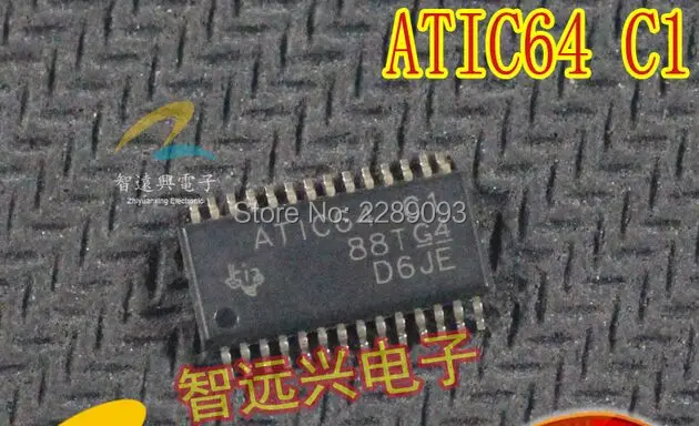 شحن مجاني! 2 قطعة ATIC64 C1 ATIC64C1 TSSOP-28