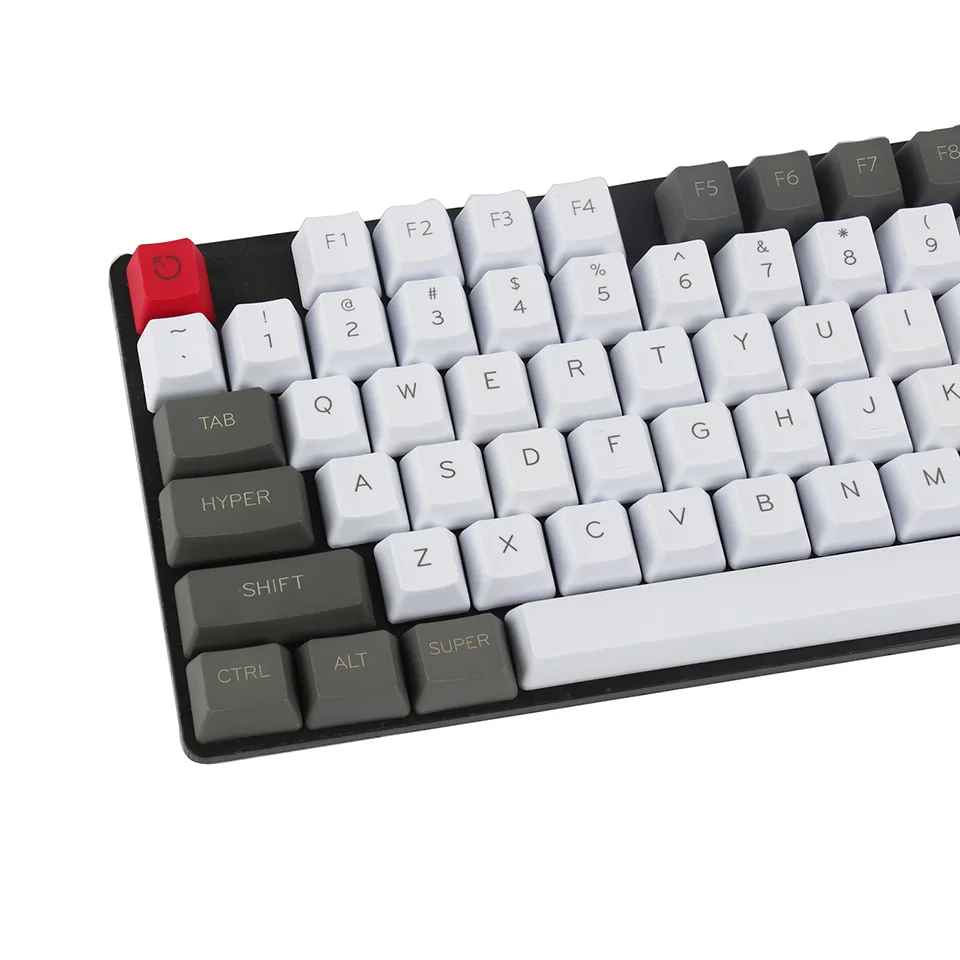 YMDK 60 87 104 Custom Keycaps ANSI OEM Profile Thick PBT Keycap For Cherry MX Switches Mechanical Gaming Keyboard (Only Keycap)