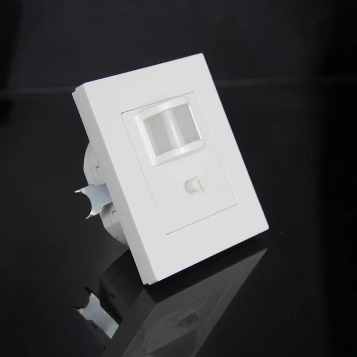 Wall mounted pir motion sensor  9m max induction distance 110-240V/AC infrared sensor  86-type switch