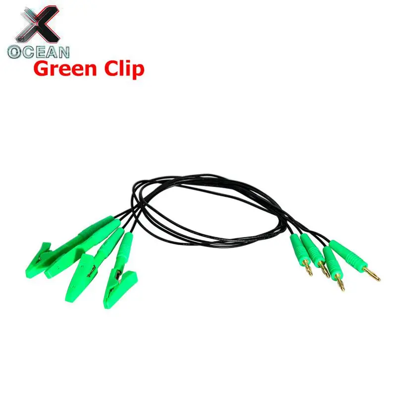 

High Quality 4pcs Probe Pen Used Together With Stainless BDM Frame Replace Probe Pen Gold Pin With LED BDM Frame Add Green Cable