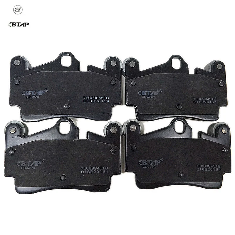 BTAP NEW 4 PCS Rear Brake Pads For AUDI Q7 4L PORSCHE CAYENNE(955) VWTOUAREG(7L) 95535293910, 7L0698451A, 7L0698451G 7L0698451B