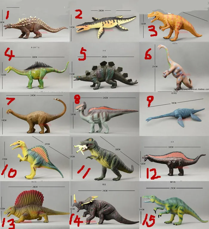 Dinosaur toy model eco-friendly quality