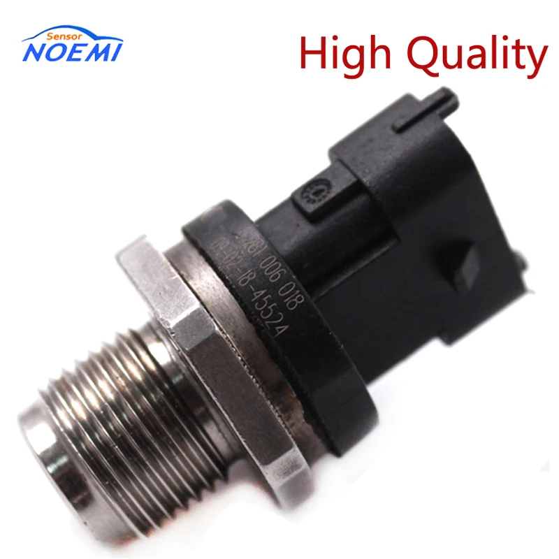 YAOPEI 0281006018 1800 Bar Fuel Rail Pressure Sensor For Ford Ranger Everest Mazda BT-50 BT50 2.5 3.0 2008 WE01-13-GC0