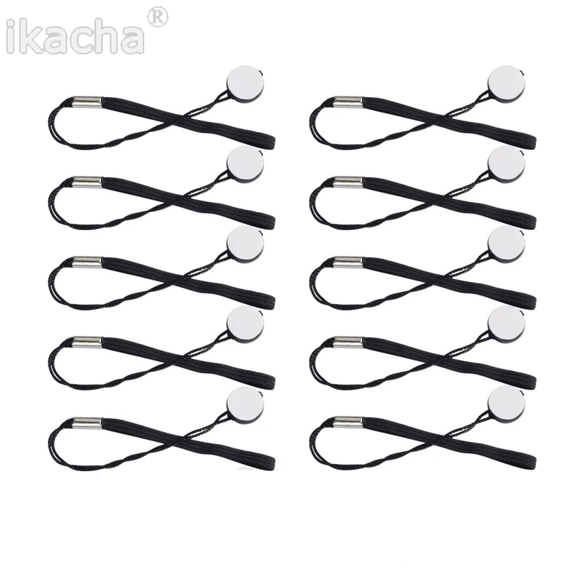 Capa para lente de câmera, suporte antiperda para lente de câmera, 49mm 52mm 55mm 58mm 62mm 67mm 72mm 77mm 82mm para canon nikon sony pentax