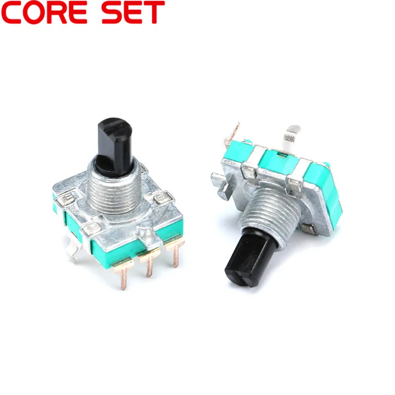 5 stks Audio Encoder 360 Graden Roterende Encoder EC16 E16 Codering 3Pin Handvat Lange 15 MM