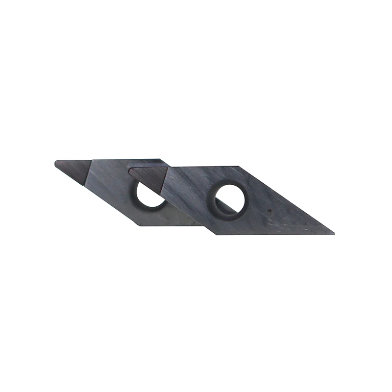 VBGT110304-insertos de carburo de procesamiento de cobre y aluminio, torno de torneado de perforación CBN, herramientas de corte adecuadas para mecanizado de cobre, 1 ud.