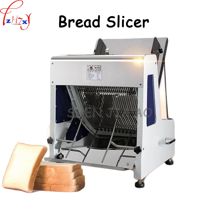 Electric Commercial Stainless Steel Bread Slicer 31 slices of bread slicer square bag Tusi Sanitary tricks machine 110/220V 1pc