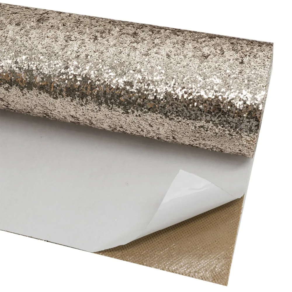 Self Adhesive Chunky Textured Glitter Wallpaper Peel and Sticker Craft Decor Background Backdrops