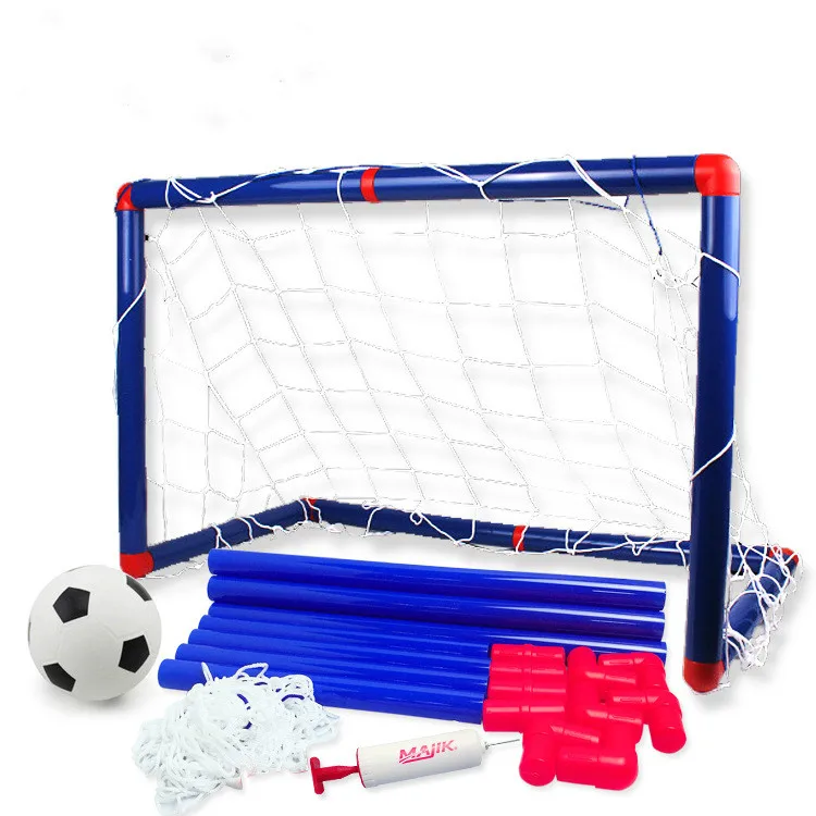 1PCS 90*60*47cm Portable Children Outdoor Toys Folding Kids Football Goal Door Set Football Gates for Children Soccer Door Set