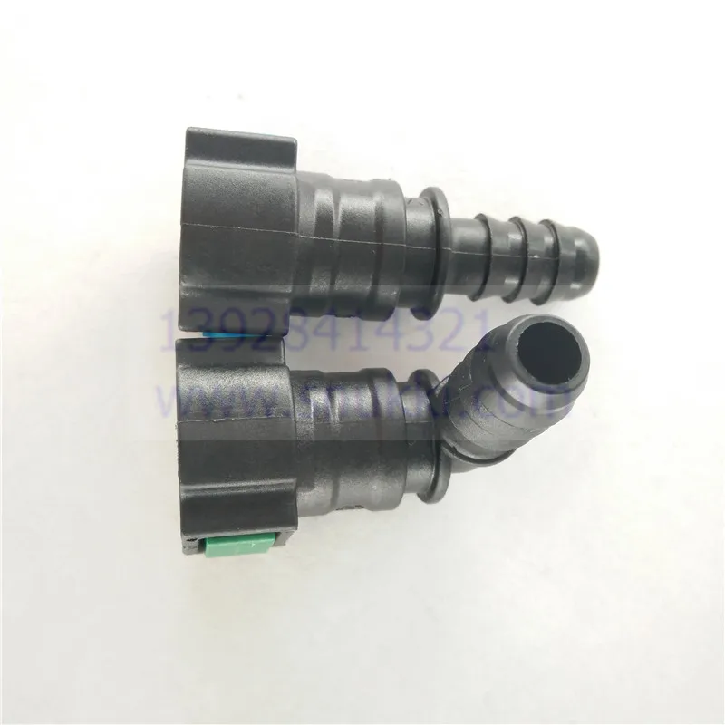 9.49Mm 9.49 ID8 Sae 3/8 Brandstof Pijp Gezamenlijke Universele Auto Brandstofleiding Snelkoppeling ID8 Vrouwelijke Brandstof Lijn Connector 2 Stuks Veel