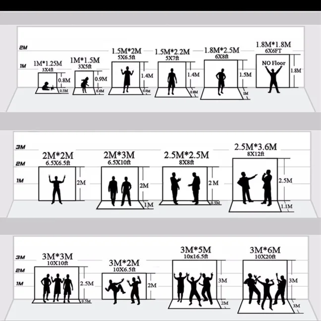 Laeacco-독특한 3D 금속 사각형 벽돌 기둥, 초상화 패턴 사진 배경 포토콜 사진 스튜디오