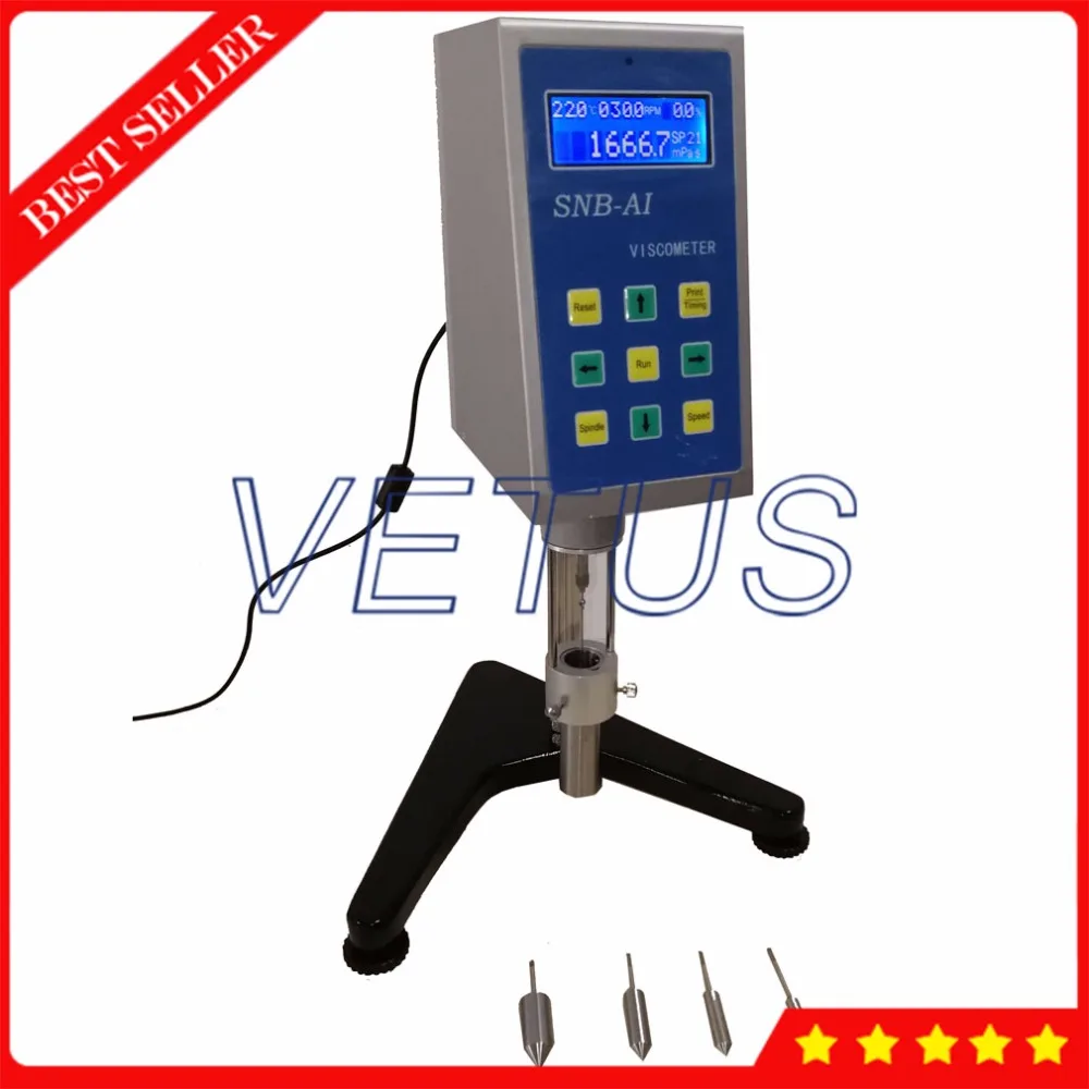 SNB-AI Gamma 50 ~ 1000000mPa. s Digitale Viscosimetro Rotante di Liquido Kinematical Viscosità Tester di Rotazione Viscosimeter