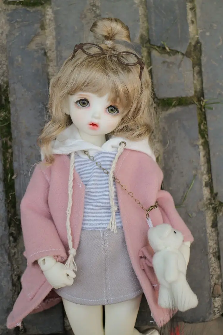 1/6 1/4 scale BJD Coat+Sweater+Socks+skirt suit for SD clothes BJD doll accessories,Not included doll,shoes,wig and accessories