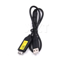 0.5m 1.5m 2 em 1 usb 2.0 cabo de ligação do conector do adaptador do carregador de dados para a câmera de samsung st61 st65 st70 pl120